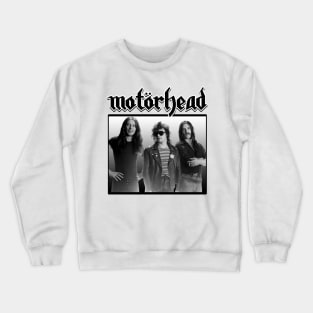 Motorhead Black White Black Crewneck Sweatshirt